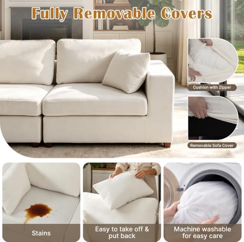 Oversized Modular Sectional Sofa - Image 5