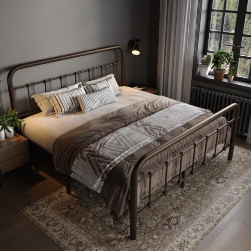 Allewie Queen Metal Bed Frame - Image 3