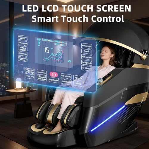 2026 Upgrade Massage Chair sleeping pod Full Body, Zero Gravity 3D SL-Track - Image 6