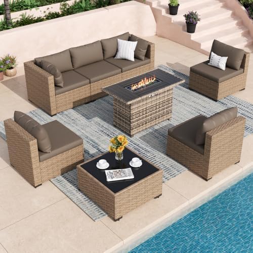 8 Piece Patio Furniture Set by VonzoyHome
