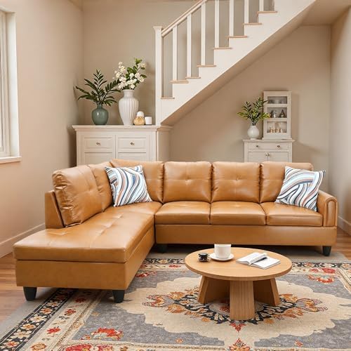 L-Shaped Sectional Sofa, Modern 4-Seat Couch - Image 7