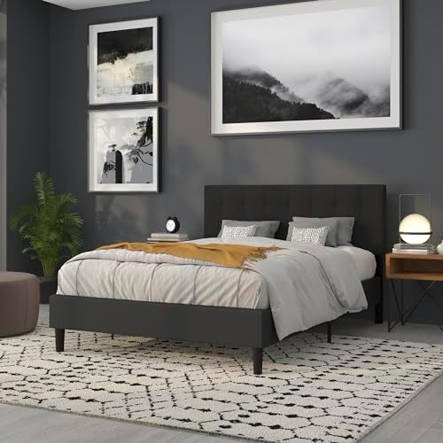 Flash Furniture Queen Tufted Fabric Headboard - Image 6