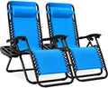 Best Choice Products Zero Gravity Chair Recliner, Light Blue by BestChoiceProducts