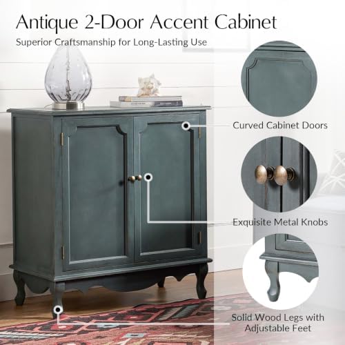 Antique Solid Wood Sideboard - Image 5