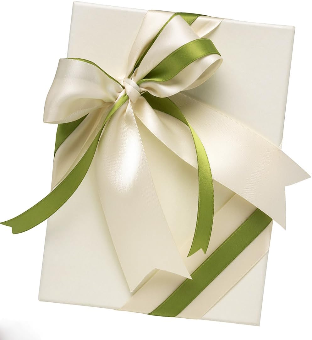 1-1/2" Width x 100 Yards Satin Ribbon, Light Blue Ribbon Perfect for DIY Craft, Bows, Gift Wrapping, Flower Bouquet, Valentine's Day, Christmas and Party Decoration