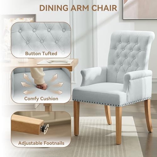 WUTUTUEE Fabric Dining Chair - Image 4