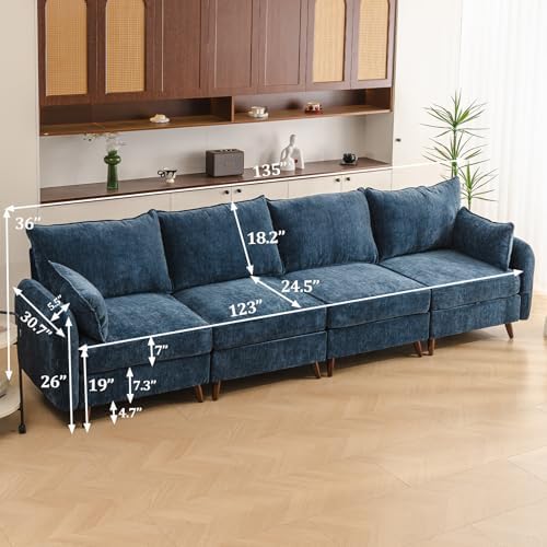 Rexulqo 135'' Modular Sectional Sofa - Image 6