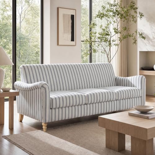 HULALA HOME Farmhouse Curved Couch by HULALAHOME