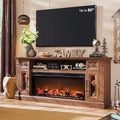 OKD 70" Farmhouse Fireplace TV Stand by OKD