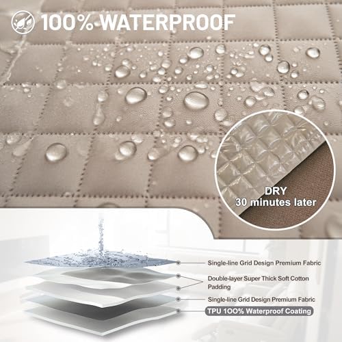 Waterproof Sectional Reclining Couch Covers L Shaped Recliner Sectional Sofa - Image 4
