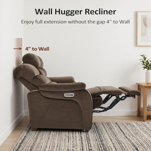MCombo 87.2'' Wall Hugger Power Recliner Sofa - Image 4