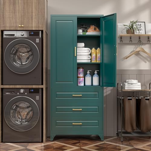 SteeLoong 75" Metal Storage Cabinet - Image 4