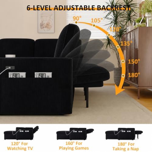 Modular Sectional Sleeper Sofa - Image 4