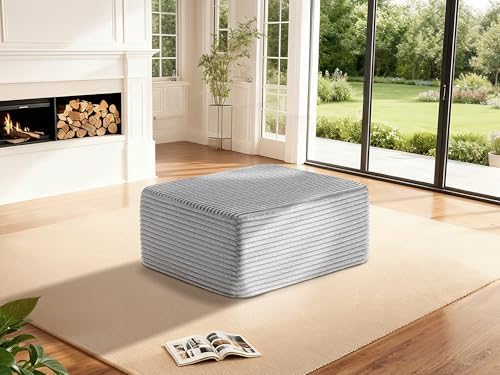 37" Cloud Sectional Couch Ottoman by VYUXWO