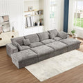 153" Oversized Boneless Sleeper Couch by fanzutuz