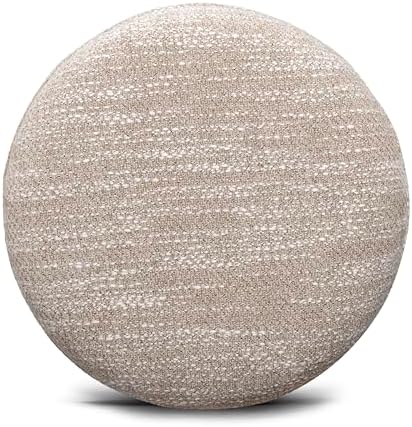 TOV Furniture Tomlin Beige Gaming Ruched Ottoman - Image 4
