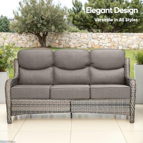 Swivel Patio Chairs sofa Set of 5 - Image 5