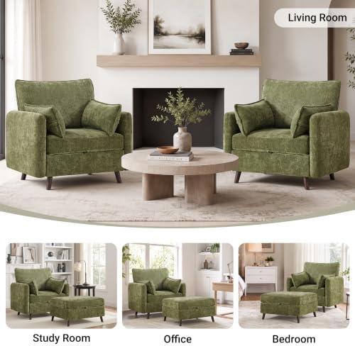 Set of 4 Oversized Accent Chair - Image 6
