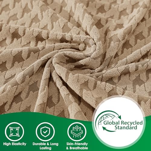 MAXIJIN Couch Cushion Covers for Sectional Sofa, Stretch Sofa Cushion Cover - Image 6