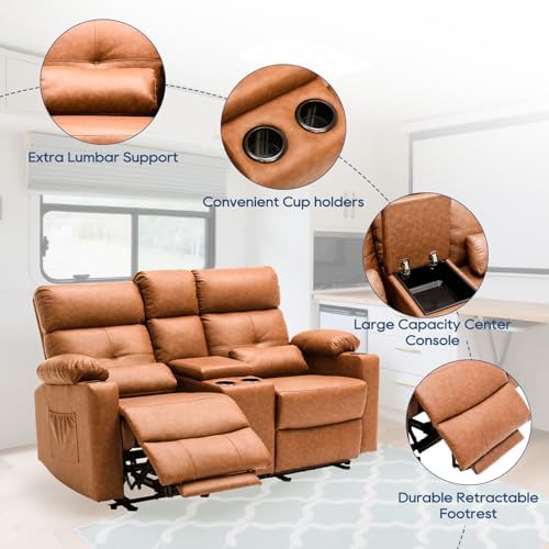 68'' RV Power Reclining Loveseat - Image 4