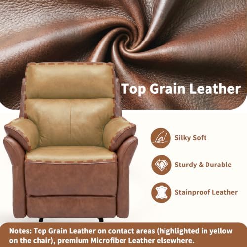 AIRSKY Genuine Leather Recliner Chair - Image 3