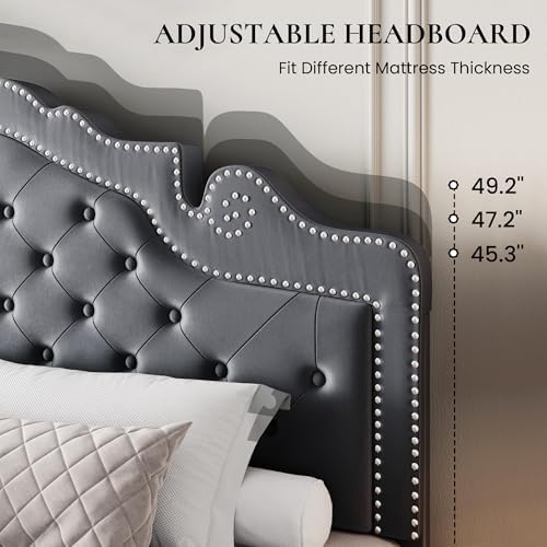 SHA CERLIN Full Size Bed Frame - Image 4
