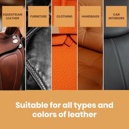 Furniture Clinic Leather Recoloring Balm, Bordeaux Leather Dye - Image 6