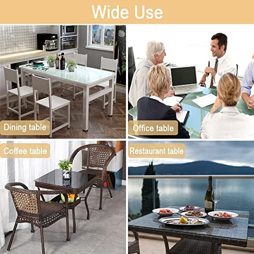 Premium Clear Soft Glass Table Top Bumper, Anti Slide and Scratch - Image 5