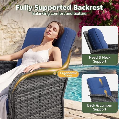Aoxun 11 Piece Outdoor Patio Furniture Set - Image 6