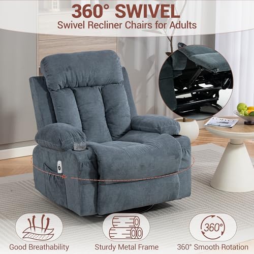 2 Piece Manual Recliner Sofa Set, Sofa & Chair - Image 5