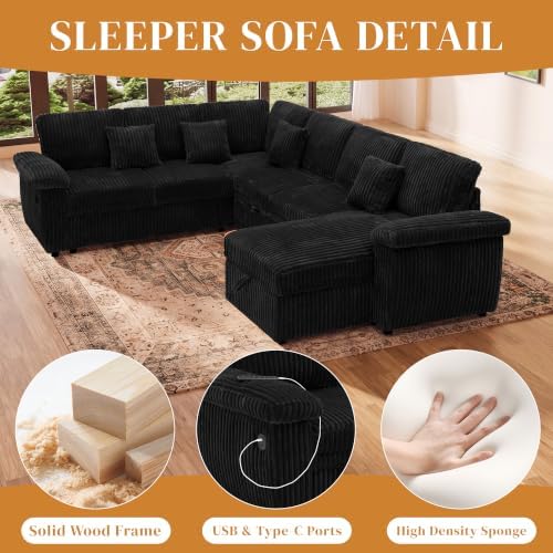 Modular Sectional Sleeper Sofa - Image 4