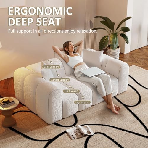 WHGBJA 70" Cloud Couch Sets - Image 4