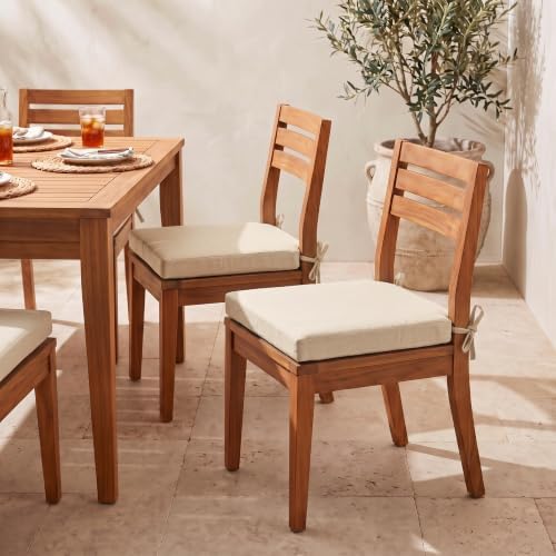 RSH DECOR Sunbrella Foam Chair Cushions Set of 2 | 17x17x2 | All-Weather Square - Image 2