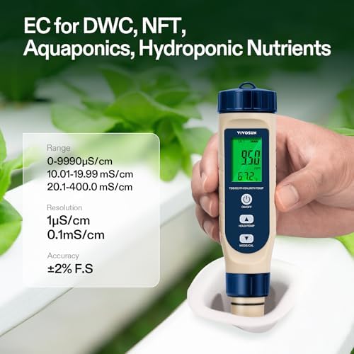 VIVOSUN 5-in-1 Digital PH Meter - Image 4