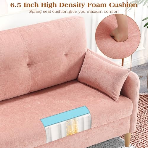 Hanherry Loveseat Sofa, 44” Small Couch - Image 5