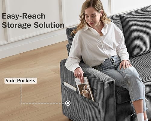 Vipbear 80" Sectional Sleeper Sofa Bed - Image 7