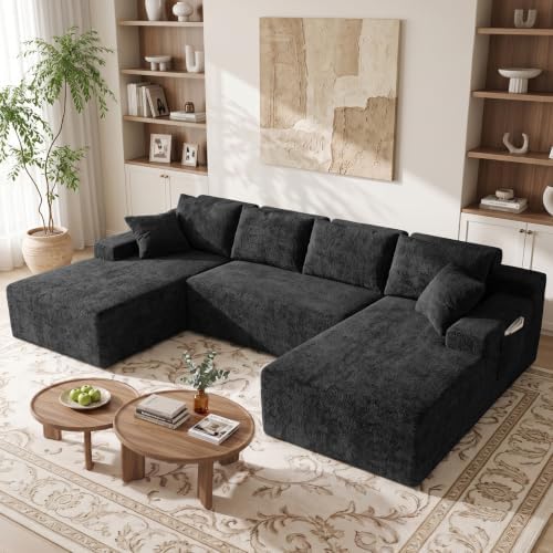 134" Boneless Couches for Living Room by Nurrizus