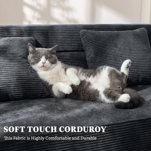 Convertible Sofa Bed, Loveseat Folding Floor Futon Sleeper Sofa Couch Bed - Image 5