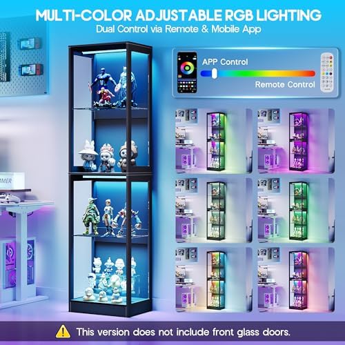 AMERLIFE 18-Inch RGB Open Display Cabinet - Image 3