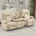 TUNYI Wall Hugger Loveseat Recliner Sofa by Becomesyourhomepartner