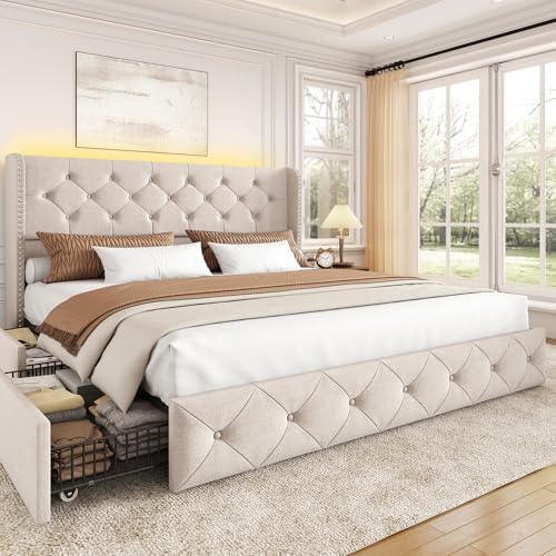 BRELTAM Queen Size Bed Frame by Breltam