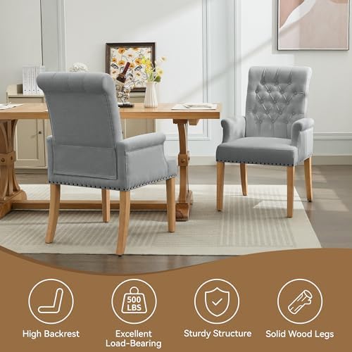 WUTUTUEE Fabric Dining Chair - Image 5