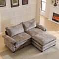 VINGLI Convertible Sectional Loveseat Sofa by VINGLI