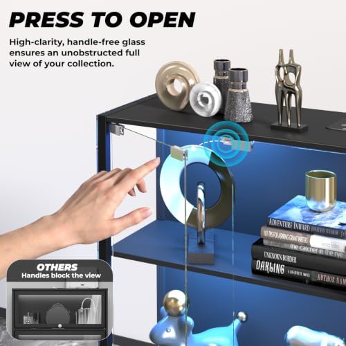 VersionTECH. 3-Tier Display Cabinet - Image 5