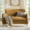 HULALA HOME 50.5" Farmhouse Loveseat Sofa, 2 Seater Sofa by HULALAHOME
