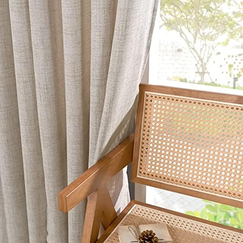 Linen Semi Sheer Curtains 30X36 Inch - Image 6