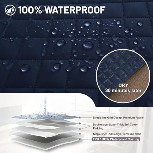 Waterproof Sectional Reclining Couch Covers L Shaped Recliner Sectional Sofa - Image 4