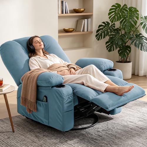 Rocker Recliner Chairs with Massage and Heat - Image 4