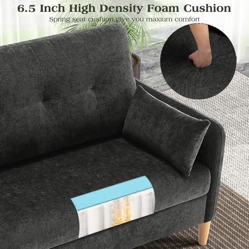 Hanherry Loveseat Sofa, 47” Small Couch - Image 5