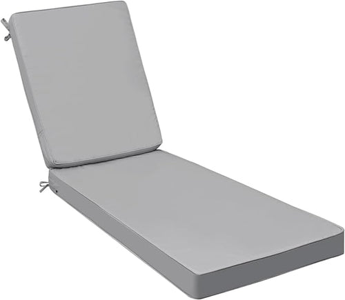 AAAAAcessories Outdoor Chaise Lounge Cushions, Fade-Resistant, Waterproof Patio by AAAAAcessories